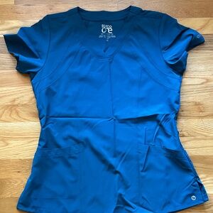 Barco One scrubs bahama blue top (medium)